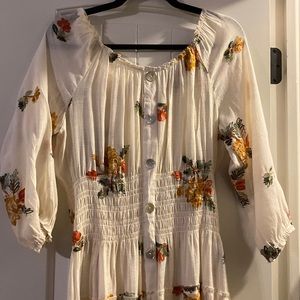 Fig & Flower by Anthropology Maxi Dress
